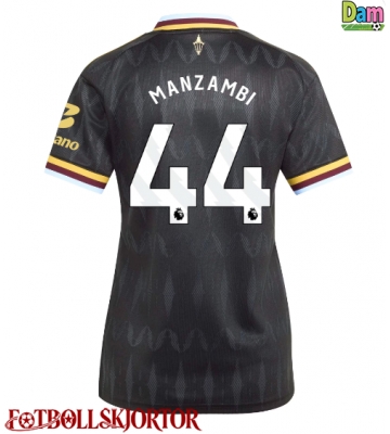 Aston Villa Johan Manzambi #44 Bortatröja Dam 2026-27 Kortärmad